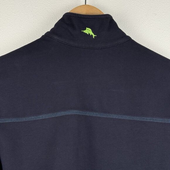 Tommy Bahama 1/4 Zip Pullover Sweatshirt Jacket Size Small Seattle Seahawks NFL - Picture 7 of 7